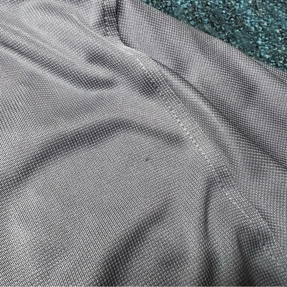 Footjoy Golf Polo Stripe Short Sleeve in Gray Neon - Picture 10 of 10